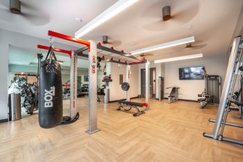 Club-quality fitness center and conditioning studio